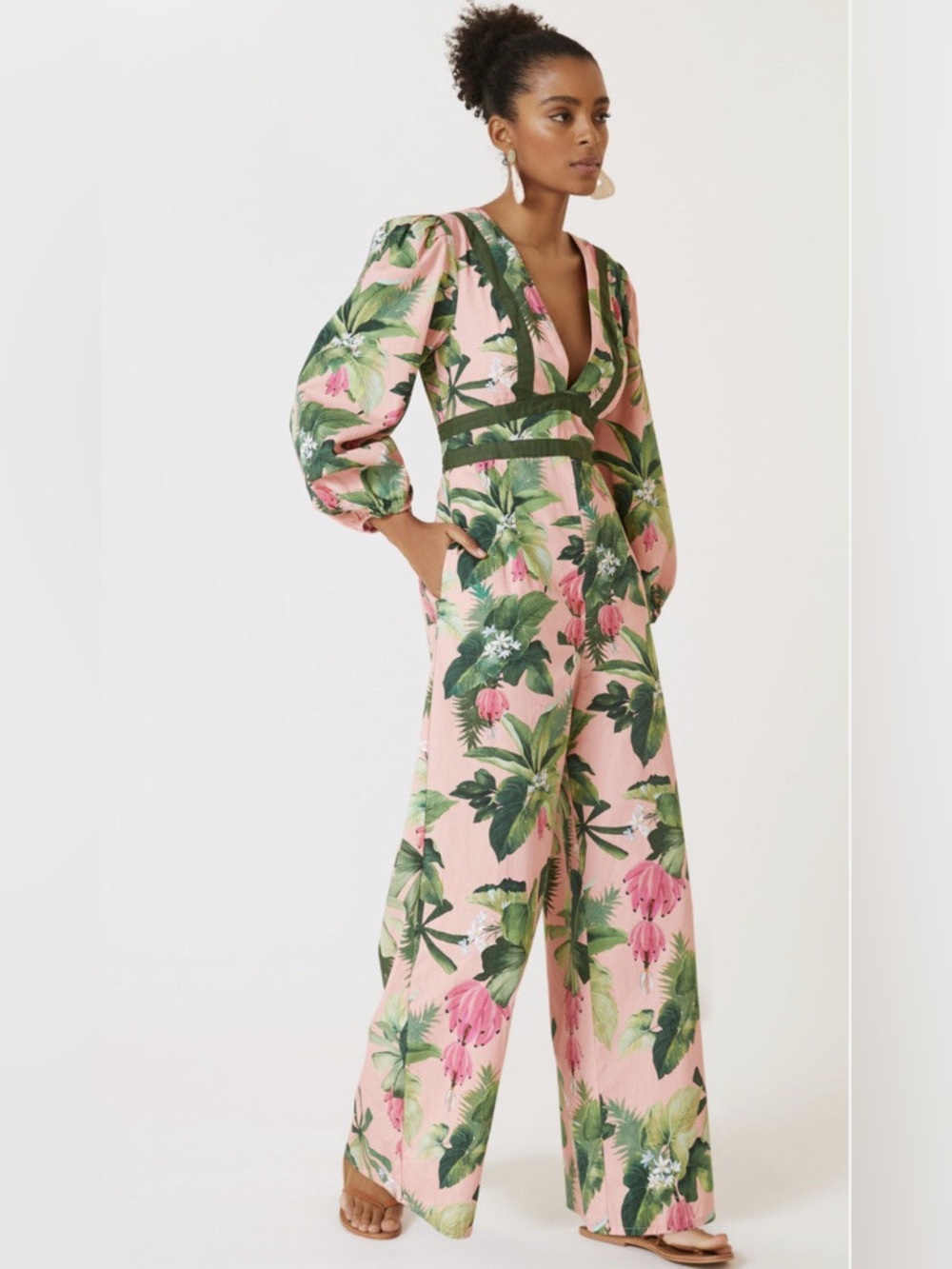 FARM Tropical Banana Jumpsuit